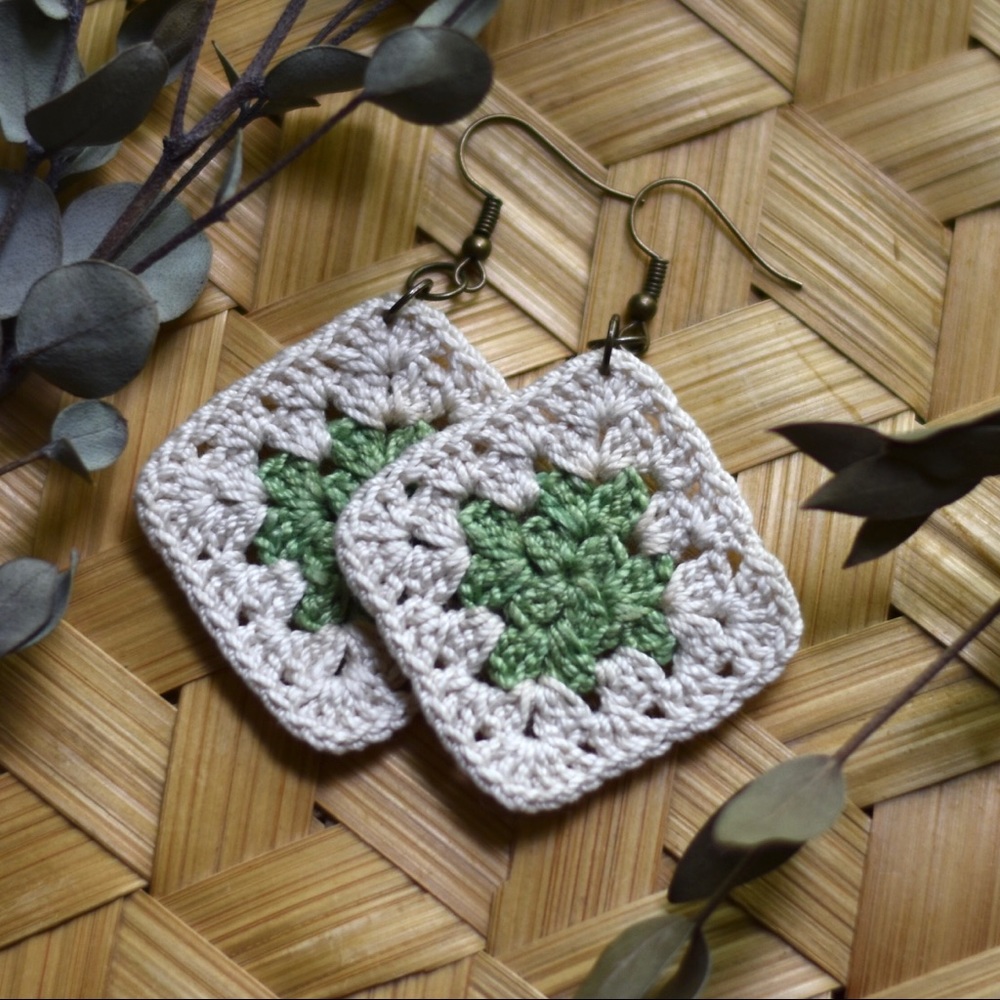 Crochet Boho Earrings